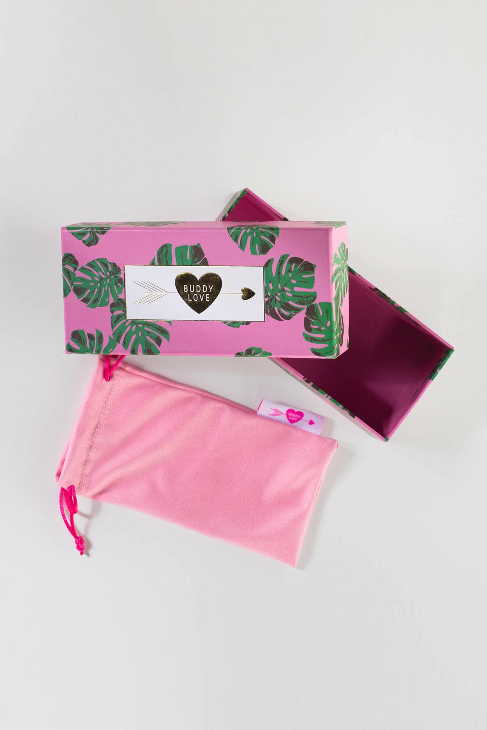 BuddyLove Val Acetate Framed Sunglasses - Pink 10 BuddyLove Val Acetate Framed Sunglasses - Pink - Image 8