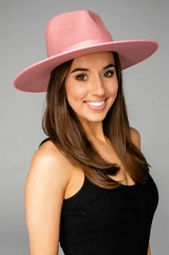 Rancher Hat - Rose