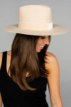 Benson Tri Hat - Beige