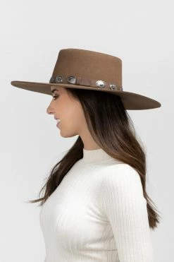 CHARLIE 1 HORSE High Desert Hat - Pecan -US Skirt Sales Store BuddyLove Product Shoot1 Hats Retouched WebSize 31