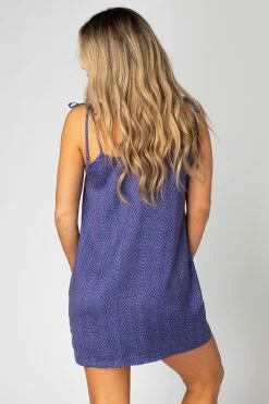 BuddyLove Tobin Tie Shoulder Mini Dress - Horned Frog 12 BuddyLove Tobin Tie Shoulder Mini Dress - Horned Frog -US Skirt Sales Store CG3468TobinHornedFrogBack