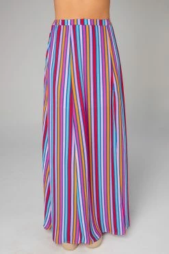 BuddyLove Lawrence High-Waisted Maxi Skirt - Twizzler -US Skirt Sales Store CG3950LawrenceTwizzlerFront3