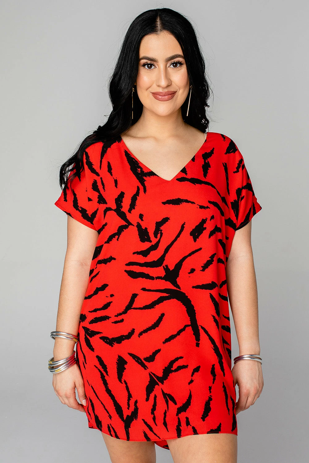 BuddyLove Baker V-Neck Shift Dress - Raider 4 BuddyLove Baker V-Neck Shift Dress - Raider - Image 2