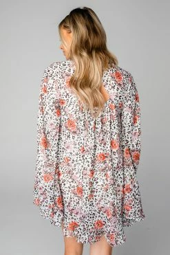 BuddyLove Jasmine Tunic Dress - Everglade -US Skirt Sales Store CG4157JasmineEvergladeBack