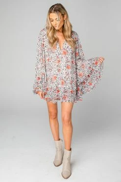 BuddyLove Jasmine Tunic Dress - Everglade -US Skirt Sales Store CG4157JasmineEvergladeFrontFull