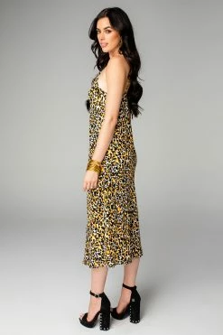 BuddyLove Tiff Midi Slip Dress - Alleycat 9 BuddyLove Tiff Midi Slip Dress - Alleycat -US Skirt Sales Store CG4217TiffAlleycatSide