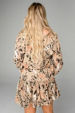 BuddyLove Zozo Elastic Waist Mini Dress - Cat Scratch -US Skirt Sales Store CG4219ZozoCatScratchBack