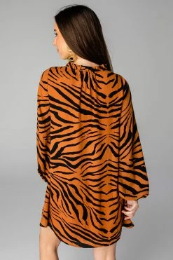 BuddyLove Leah Button Up Short Dress - Mowgli 9 BuddyLove Leah Button Up Short Dress - Mowgli -US Skirt Sales Store CG4241LeahMowgliBack