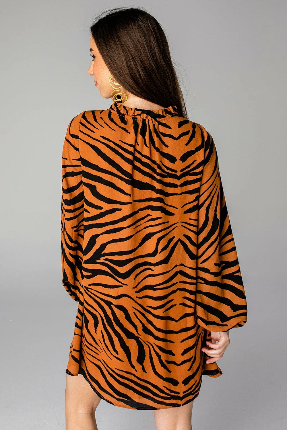 BuddyLove Leah Button Up Short Dress - Mowgli 5 BuddyLove Leah Button Up Short Dress - Mowgli - Image 4