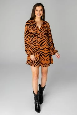 BuddyLove Leah Button Up Short Dress - Mowgli 10 BuddyLove Leah Button Up Short Dress - Mowgli -US Skirt Sales Store CG4241LeahMowgliFrontFull