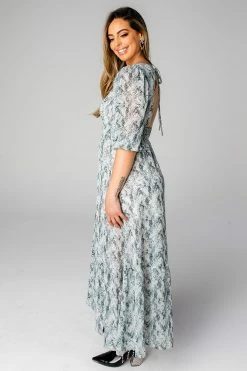 BuddyLove Mabel Maxi Dress - Crocodile -US Skirt Sales Store CG4255MabelCrocodileSide