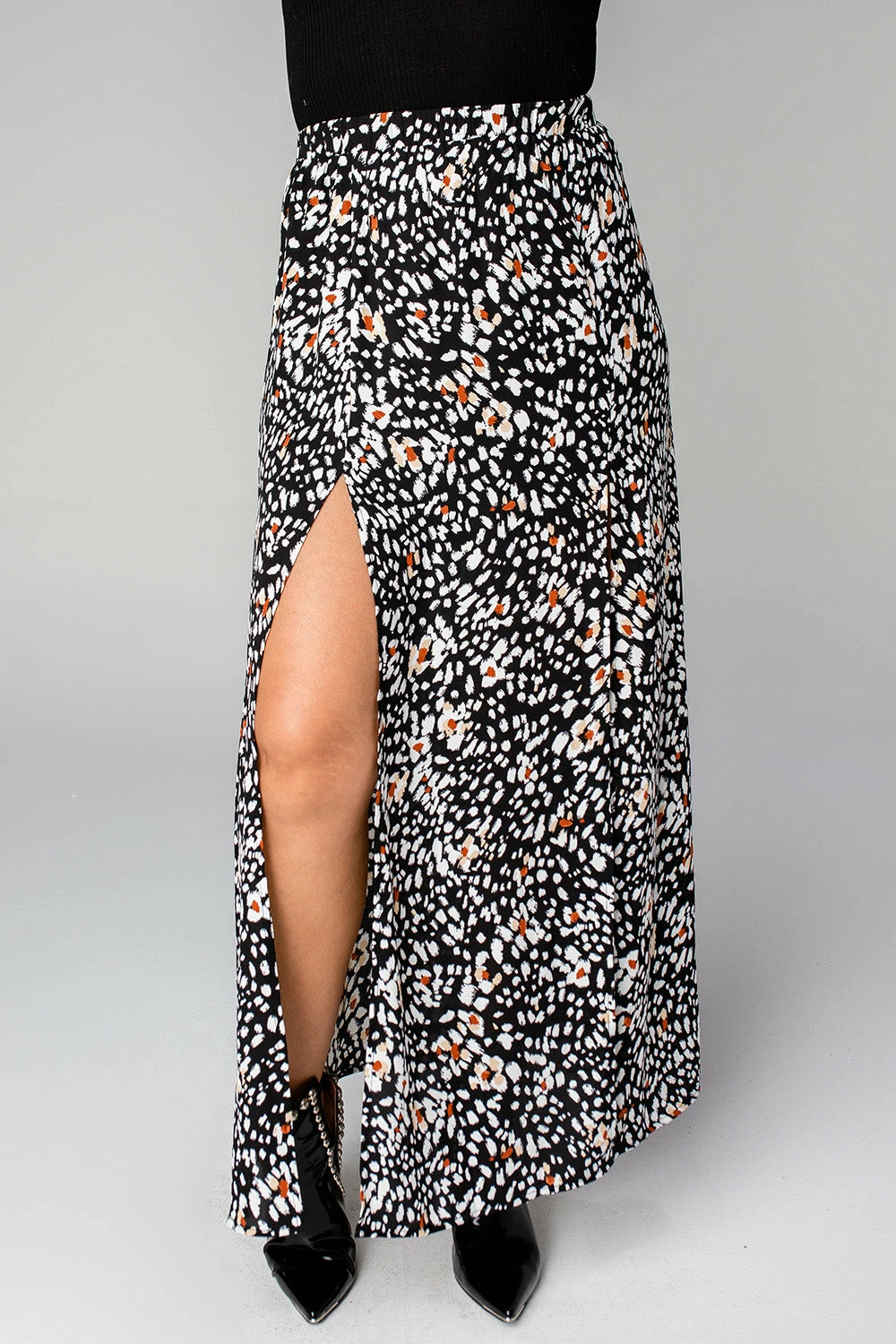 BuddyLove Bridget Maxi Skirt - Fossil 4 BuddyLove Bridget Maxi Skirt - Fossil - Image 2