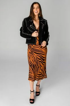 BuddyLove Tracy Midi Slip Dress - Mowgli -US Skirt Sales Store CG4338TracyMowgliFrontW Jacket