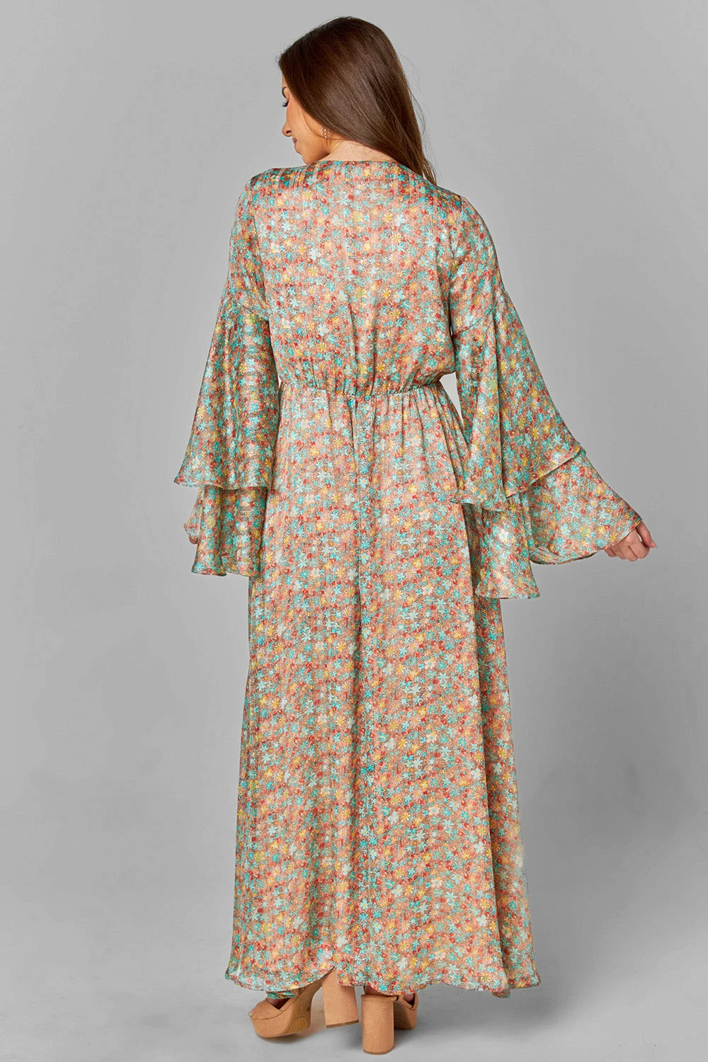 BuddyLove Colette Long Sleeve Maxi Dress - Boca 7 BuddyLove Colette Long Sleeve Maxi Dress - Boca - Image 5