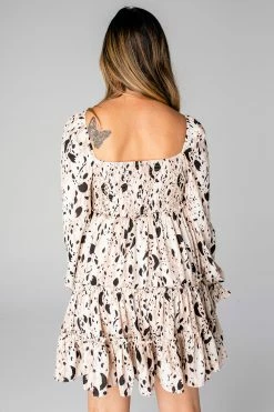 BuddyLove Doris Tiered Mini Dress - Madagascar 10 BuddyLove Doris Tiered Mini Dress - Madagascar -US Skirt Sales Store CG4351DorisMadagascarBack