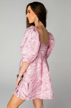 BuddyLove Poppy Puff Sleeve Mini Dress - Moody 11 BuddyLove Poppy Puff Sleeve Mini Dress - Moody -US Skirt Sales Store CG4360PoppyMoodySide