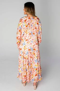 BuddyLove Greta Long Sleeve Maxi Dress - Wild Flower -US Skirt Sales Store CG4504GretaWildFlowerBack