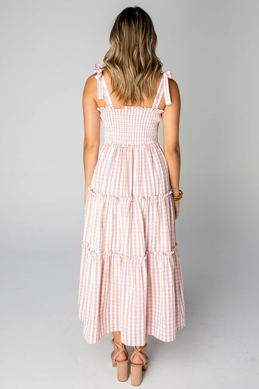 BuddyLove Merrick Tie-Shoulder Maxi Dress - Mauve 7 BuddyLove Merrick Tie-Shoulder Maxi Dress - Mauve - Image 5