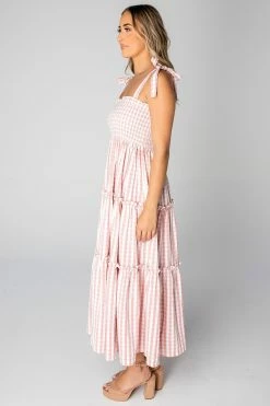 BuddyLove Merrick Tie-Shoulder Maxi Dress - Mauve 15 BuddyLove Merrick Tie-Shoulder Maxi Dress - Mauve -US Skirt Sales Store CG4530MerrickMauveSide