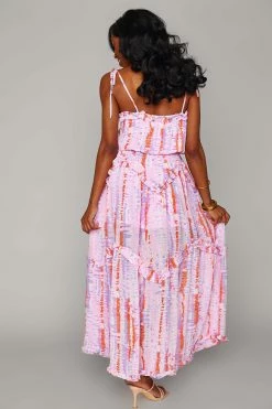 BuddyLove Rori Tie-Shoulder Maxi Dress - Jewel 13 BuddyLove Rori Tie-Shoulder Maxi Dress - Jewel -US Skirt Sales Store CG4540RoriJewelBack