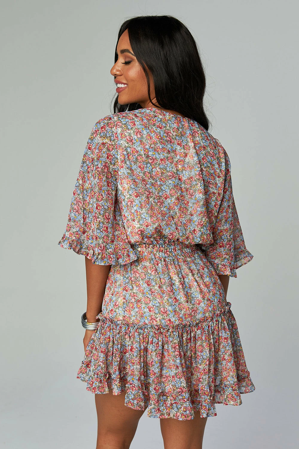 BuddyLove Pollyanna Elastic Waist Mini Dress - Field 7 BuddyLove Pollyanna Elastic Waist Mini Dress - Field - Image 5