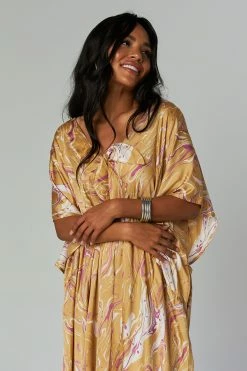 BuddyLove Mamie Caftan Maxi Dress - Venus -US Skirt Sales Store CG4560MamieVenusClosefRont