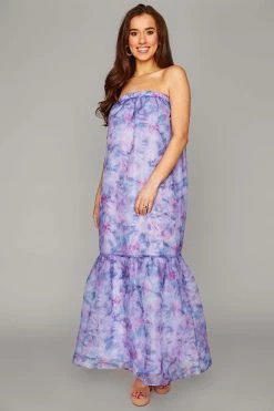 BuddyLove Dayton Strapless Maxi Dress - Ripple -US Skirt Sales Store CG4591DaytonRippleFront3