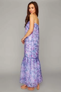 BuddyLove Dayton Strapless Maxi Dress - Ripple -US Skirt Sales Store CG4591DaytonRippleSide