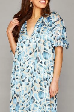 BuddyLove Pamela Caftan Maxi Dress - Santorini -US Skirt Sales Store CG4609PamelaSantoriniCloseFRont