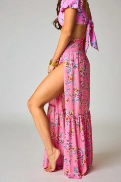 BuddyLove Giana Cover Up Maxi Skirt - Corsage -US Skirt Sales Store CG4653GianaCorsageSide3