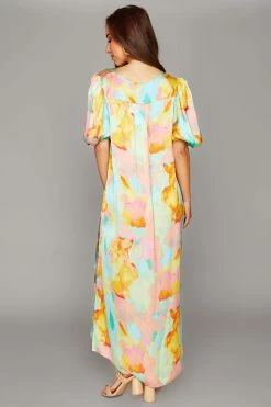 BuddyLove Pamela Caftan Maxi Dress - Sunny Day -US Skirt Sales Store CG4682PamelaSunnyDayBack