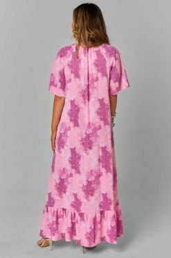 BuddyLove Tula Caftan Maxi Dress - Fluffy -US Skirt Sales Store CG4720TulaFluffyBAck2