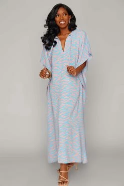 BuddyLove Miller Caftan Maxi Dress - Swell -US Skirt Sales Store CG4726MillerSwellFront