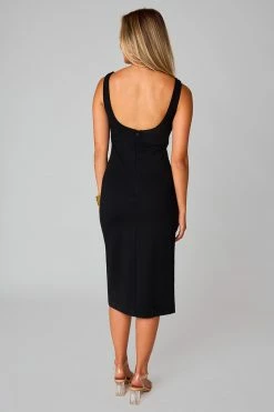 BuddyLove Hayes Midi Dress - Black -US Skirt Sales Store CG4749HayesBlackBack