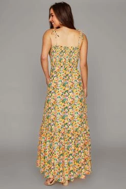 BuddyLove Kendra Tie-Shoulder Maxi Dress - Firefly -US Skirt Sales Store CG4774KendraFireflyBAck
