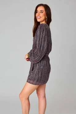 BuddyLove Adeline Short Wrap Dress - New Orleans -US Skirt Sales Store CG4859AdelineNewOrleansSide