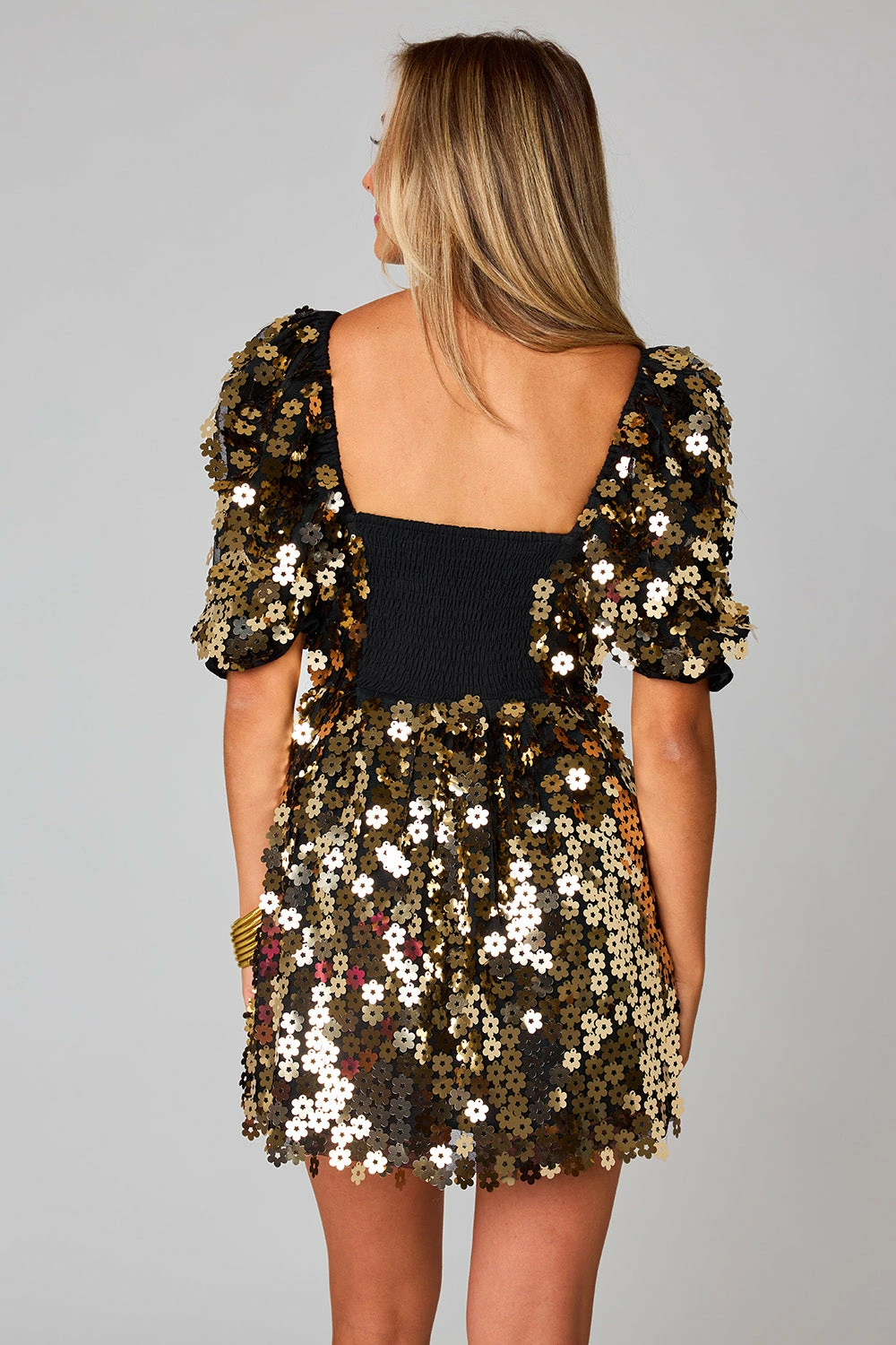 BuddyLove Colby Puff Sleeve Mini Dress - Pennies From Heaven 7 BuddyLove Colby Puff Sleeve Mini Dress - Pennies From Heaven - Image 5