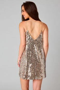 BuddyLove Cleo Sequin Party Dress - Calico -US Skirt Sales Store CG4935CleoCalicoBack