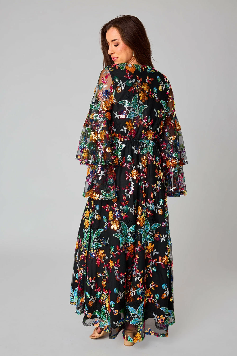 BuddyLove Colette Long Sleeve Maxi Dress - Dusk 7 BuddyLove Colette Long Sleeve Maxi Dress - Dusk - Image 5