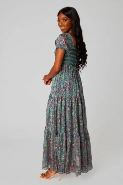 BuddyLove Hattie Smocked Maxi Dress - Sycamore -US Skirt Sales Store CG4953HattieSycamoreSide4
