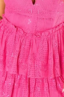 BuddyLove Sissy Lace Mini Dress - Morning Glory -US Skirt Sales Store CG5050SissyMorningGloryReshot3