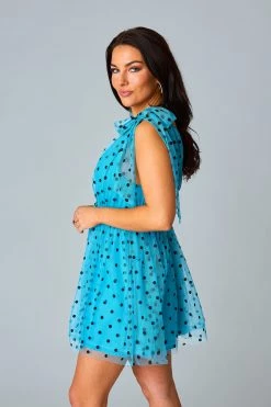 BuddyLove Melanie Tie-Shoulder Mini Dress - Mickey -US Skirt Sales Store CG5057MelanieMickeySide