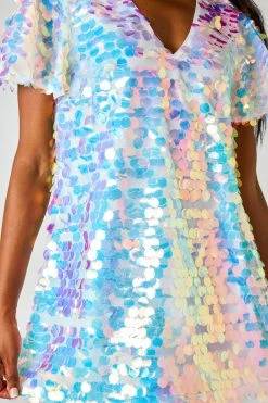 BuddyLove Taya Sequin Short Dress - Rebel -US Skirt Sales Store CG5074TayaRebelClose
