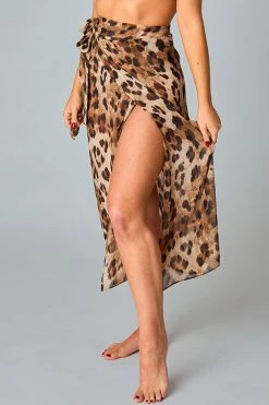 BuddyLove Neptune Cover Up Sarong Skirt - Prowl 9 BuddyLove Neptune Cover Up Sarong Skirt - Prowl -US Skirt Sales Store CG5112MarlowNeptuneProwlSide