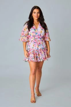 BuddyLove Pollyanna Elastic Waist Mini Dress - Estate 14 BuddyLove Pollyanna Elastic Waist Mini Dress - Estate -US Skirt Sales Store CG5159PollyannaEstateFull2