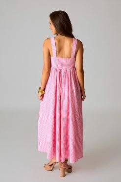 BuddyLove Kenny Smocked Back Maxi Dress - For The Love Of -US Skirt Sales Store CG5176KennyForTheLoveOfBack1