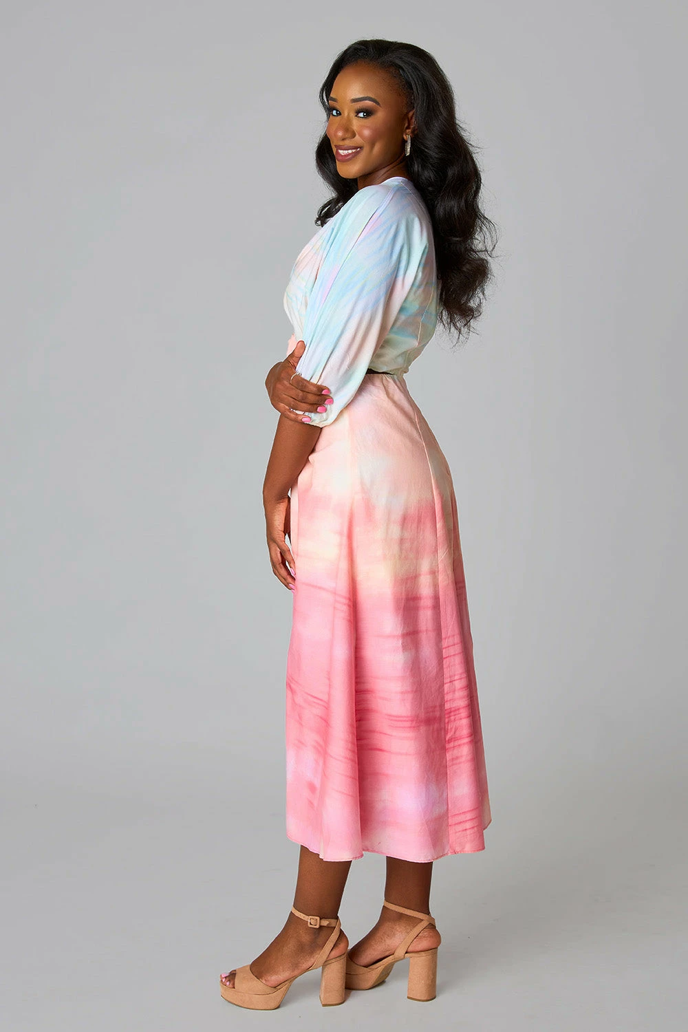 BuddyLove Maxine Cut Out Midi Dress - Unicorns 6 BuddyLove Maxine Cut Out Midi Dress - Unicorns - Image 4