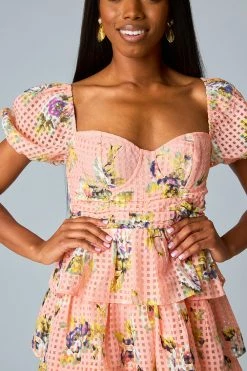 BuddyLove Conner Short Lace Dress - Irish Rose -US Skirt Sales Store CG5233ConnerIrishRoseClose