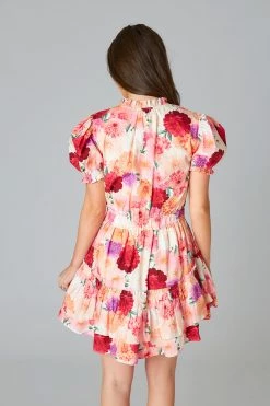 BuddyLove Clementine Elastic Waist Mini Dress - Mad Hat -US Skirt Sales Store CG5426ClementineMadHatBack