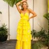 BuddyLove Callie Tiered Maxi Dress - Songbird 1 BuddyLove Callie Tiered Maxi Dress - Songbird -US Skirt Sales Store CallieSongBird7